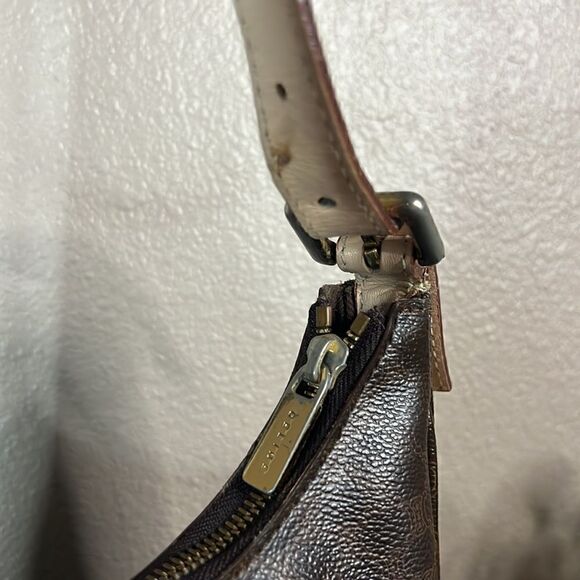 Celine Macadam Pattern Shoulder bag Brown PVC Leather Italy - Picture 4 of 17